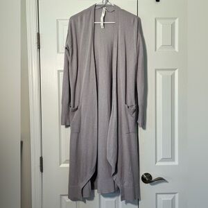 Lululemon Lunar Lengths Cashmere Blend Wrap in Iced Iris Sz 6 EUC